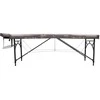 2-Section Aluminum Massage Table inSPORTline Kiyora (186 × 70 × 62.5–85.5 cm)