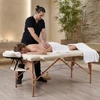 2-Section Wooden Massage Table inSPORTline Orashi (186 × 60 × 62.5–85.5 cm)