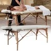 2-Section Wooden Massage Table inSPORTline Orashi (186 × 60 × 62.5–85.5 cm)