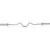 50mm lenktas olimpinis grifas inSPORTline OB-47G 120cm (apkrova 250kg)