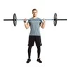 50mm olimpinis grifas su guoliais tinkamas mėtymui 201cm (apkrova iki 450kg) inSPORTline OB-86 PCWC