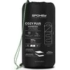 A spring-summer envelope-style sleeping bag Spokey COZY PLUS