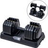 Reguliuojamas vienos rankos hantelis inSPORTline DuraBell® 5–41 kg