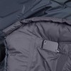 Alpinus Fiber Pro 1100 miegmaišis kairėje, pilka