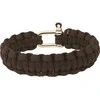 Apyrankė iš parašiutų virvės Highlander, Metal Clasp, juodas