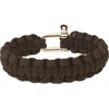 Apyrankė iš parašiutų virvės Highlander, Metal Clasp, juodas