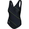 Maudymosi kostiumėlis Aqua-Speed Sophie 42d. 01 441, juodas-žalias