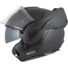 Atverčiamas motociklininko šalmas Cassida MultiFlip Solid BlackOut P/J