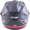 Atviras šalmas W-TEC "Barcela Vermella