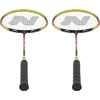 Badmintono raketės NRZ204-1 aliuminis + 3 plunksniniai voleniai + NILS dėklas