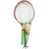 Badmintono rinkinys Nils NRZ051 Steel, 2 raketės, badmintono plunksniukai, kamuoliukai