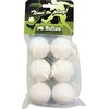 Balti stalo futbolo kamuoliukai Buffalo 36 mm (6 vnt.)