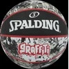 BASKETBALL SPALDING Raudonas GRAFFITI (7 DYDIS)