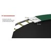 Batutas BERG Ultim Favorit Regular - 280 cm, žalias, su saugos tinklu Comfort