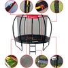 Trampoline Set inSPORTline Flea PRO 244 cm