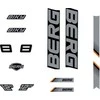Berg Biky - Sticker set Cross Juodas