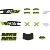 Berg Biky - Sticker set Mini Žalias