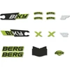 Berg Biky - Sticker set Mini Žalias