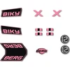 Berg Biky lipdukų rinkinys Retro Rožinė