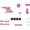 Berg Buddy 2.0 - Sticker set Baltas