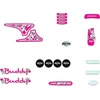 Berg Buddy 2.0 - Sticker set Baltas