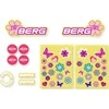 Berg Buzzy 2-in-1 - lipdukų rinkinys Bloom