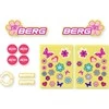 Berg Buzzy 2-in-1 - lipdukų rinkinys Bloom