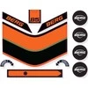 Berg Buzzy 2-in-1 - Sticker set Retro Žalias
