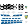 Berg Buzzy lipdukų rinkinys Police
