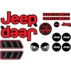 Berg Buzzy - Sticker set Rubicon