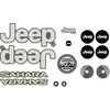 Berg Buzzy - Sticker set Sahara