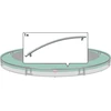Berg Champion - Toprail InGround 270 (9ft) (TwinSpring)