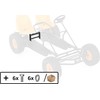 Berg Duo Coaster - Middle Rear Frame