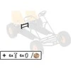 Berg Duo Coaster - Middle Rear Frame