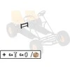 Berg Duo Coaster - Middle Rear Frame