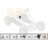 Berg Duo Coaster - Rear axle center set