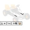 Berg Duo Coaster - Rear Frame Extenders