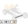 Berg Duo Coaster - Steering Rod Set