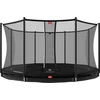 BERG Favorit InGround 430 batutas, juodas + apsauginis tinklas Comfort
