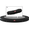 Berg Favorit - InGround Padding 430 Juodas with baltas edge