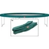 Berg Favorit - Padding žalias 380 (12,5ft)