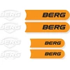 BERG GO Twirl Turquoise - Sticker set