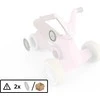 BERG GO² Retro Rožinė - Rear Wheel Cover (2x)