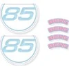BERG GO² Retro Rožinė - Sticker set