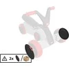 BERG GO² SparX Raudona - Front Wheel Cover (2x)