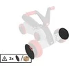 BERG GO² SparX Raudona - Front Wheel Cover (2x)