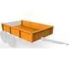 Berg Large Trailer - Container, oranžinis