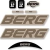 Berg MOOV 12 - Sticker Set Sand rusvai gelsvas