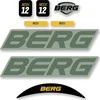 Berg MOOV 12 - Sticker Set Žalias