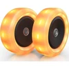 BERG Nexo ratai 120x40 mm su lemputėmis, oranžiniai